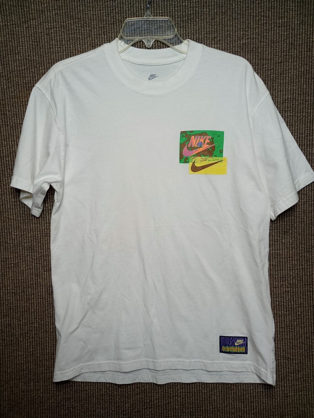 Nike Sportswear Max90 Festival T-Shirt Small Graffiti Graphics Front And Back